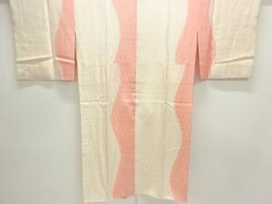 絞りよろけ縞模様長襦袢